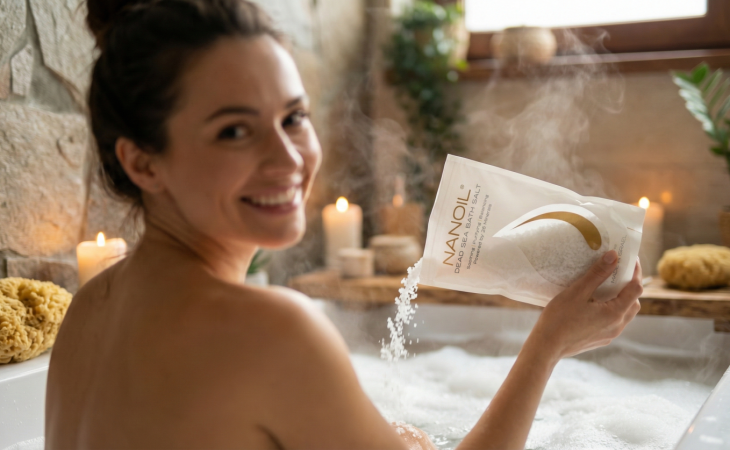 nanoil sali da bagno mar morto